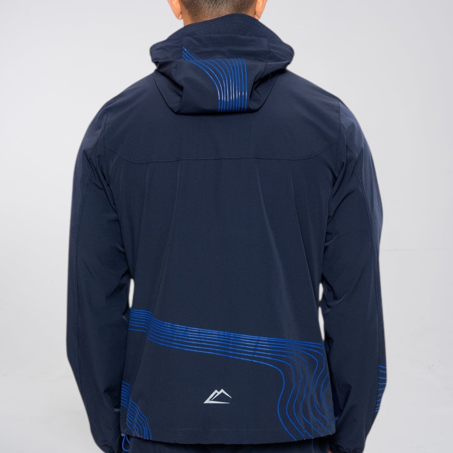 ActiveLine Wave Windrunner & Bottoms Set - Navy / Royal Blue