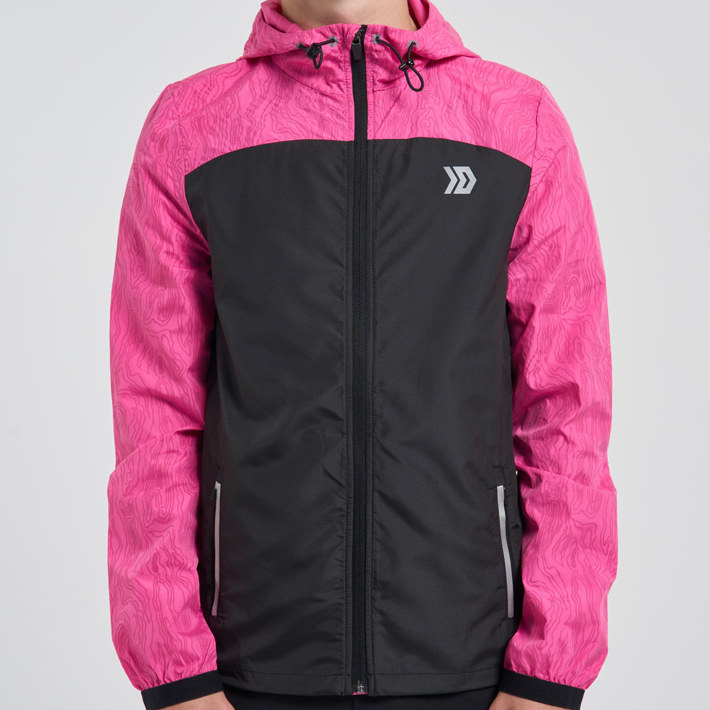DASH Windrunner - Black / Pink (Junior)