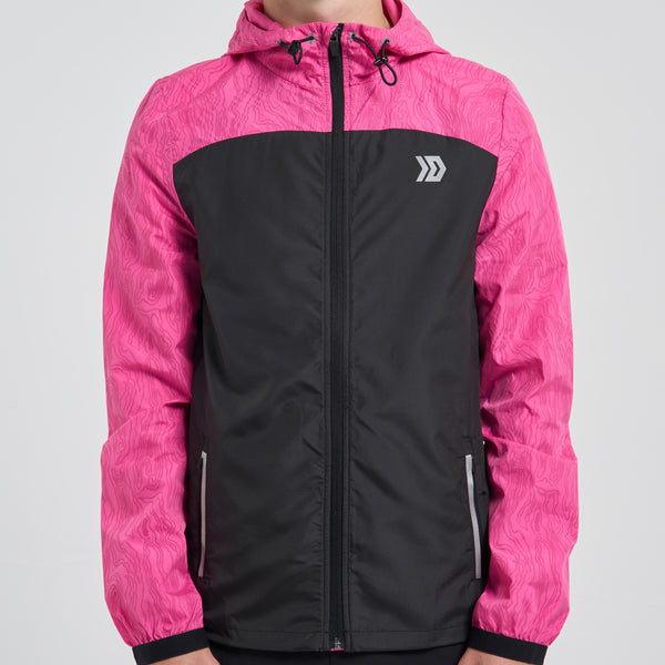 DASH Windrunner - Black / Pink (Junior)