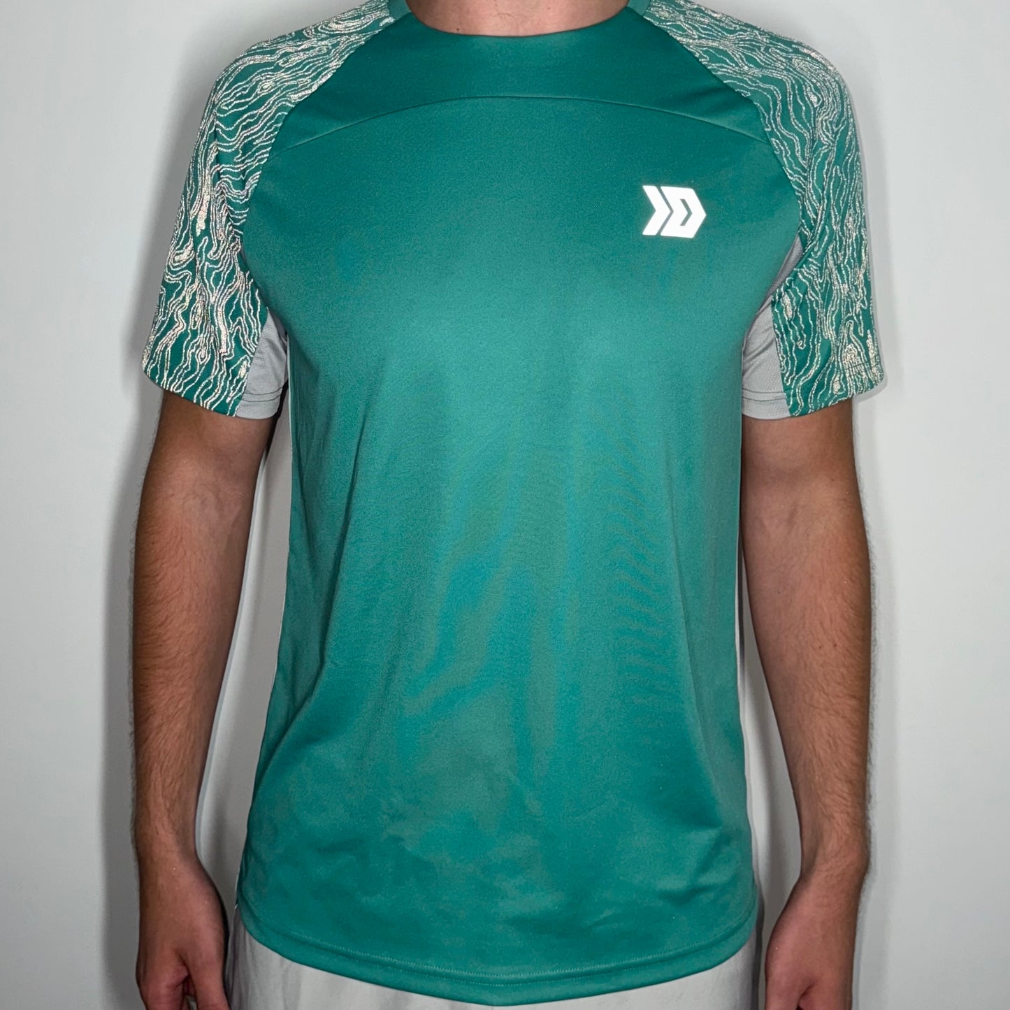 DASH Tee - Mint Green / Grey