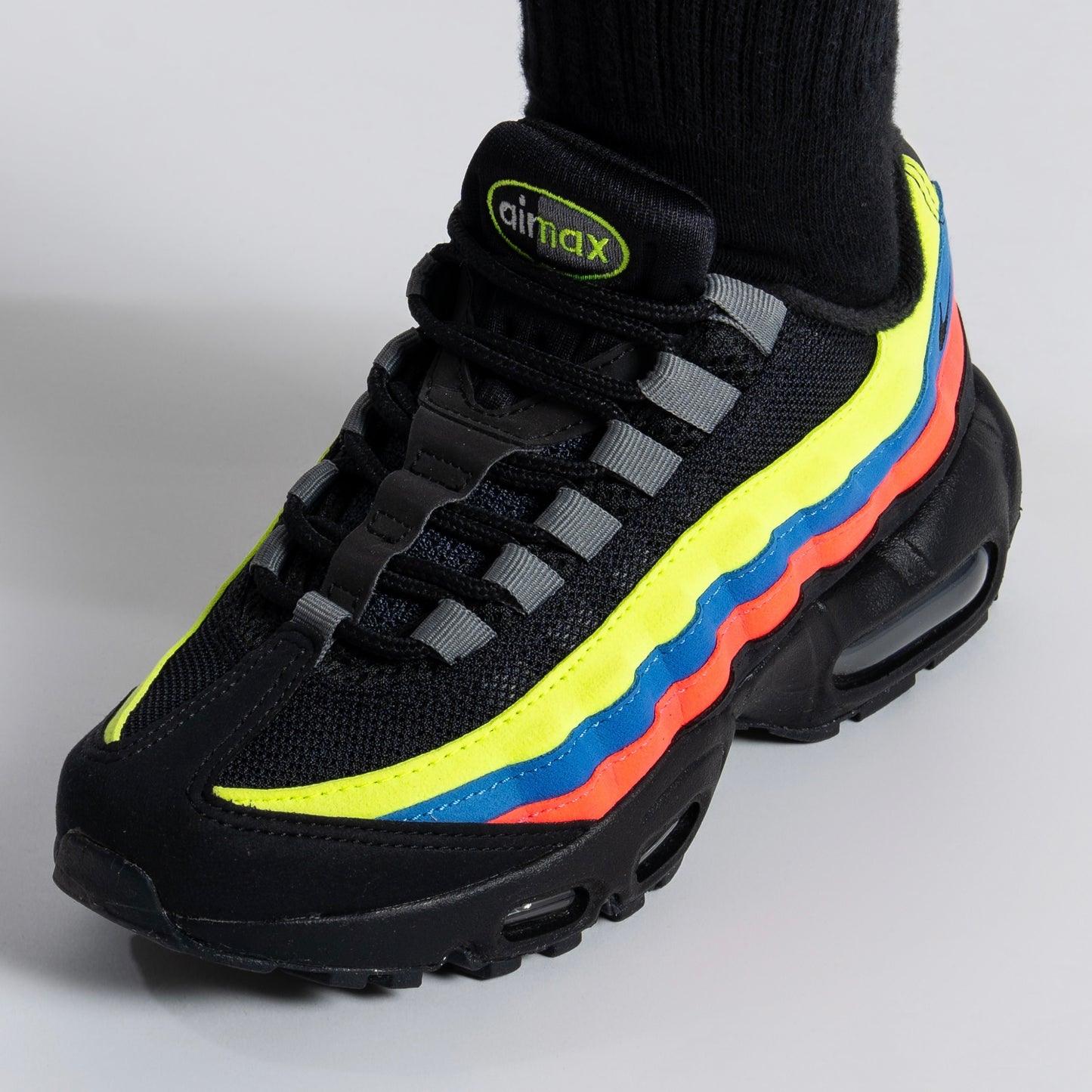 Nike Air Max 95 Black Multicolour Neon (Junior)