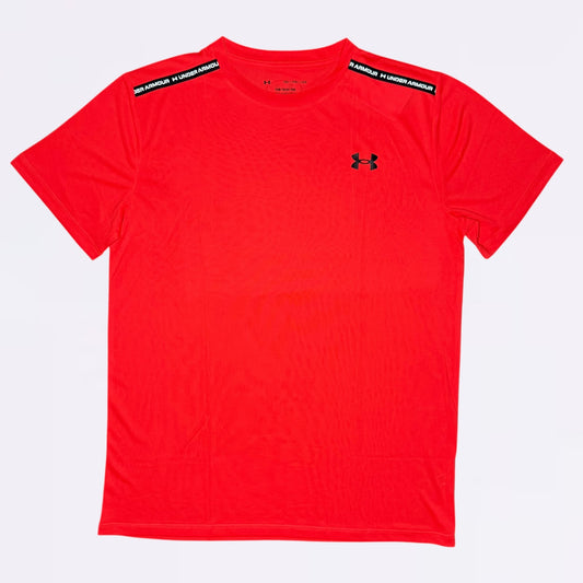 Under Armour Tape Tee - Crimson (Junior)