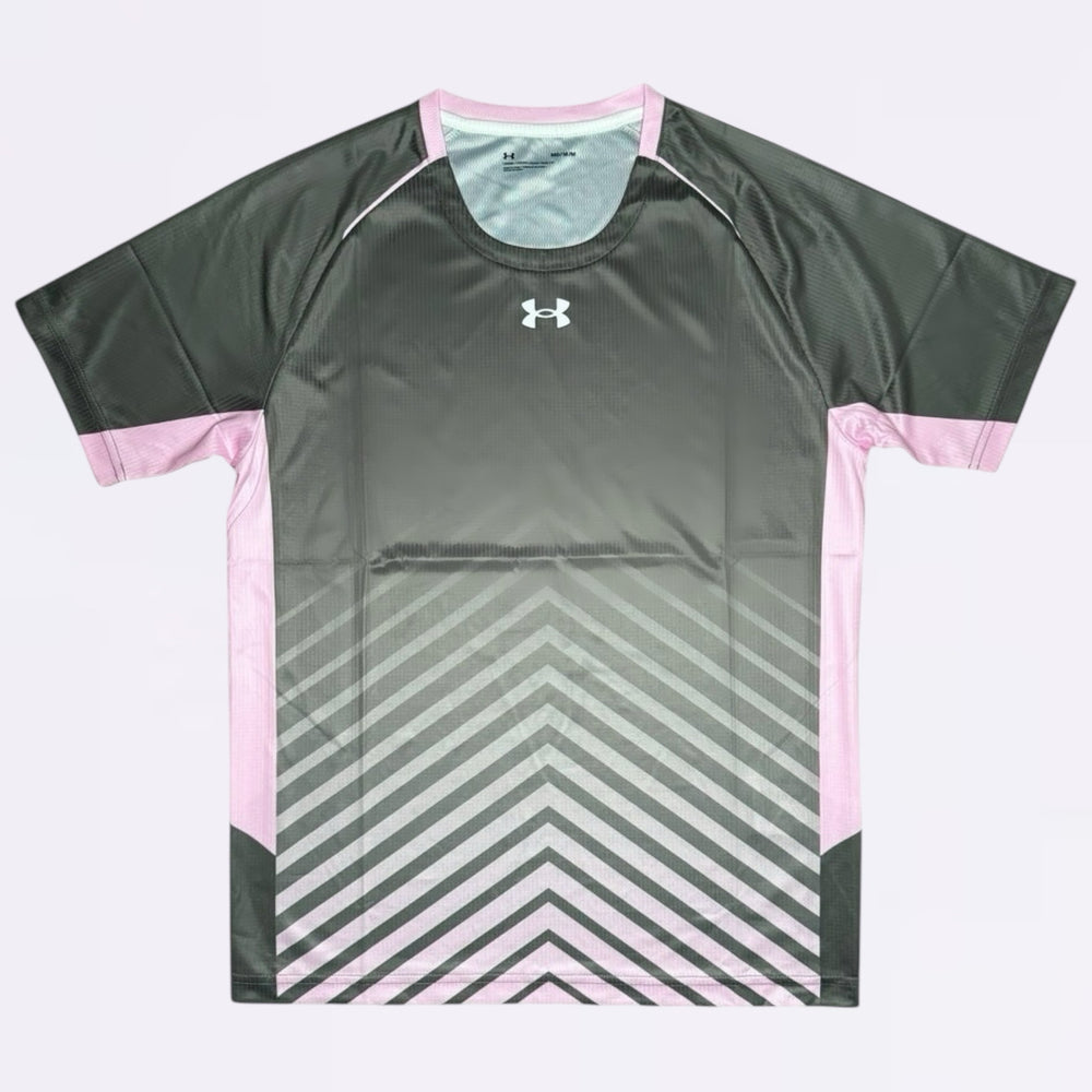 Under Armour Arrow Tee - Grey / Pink