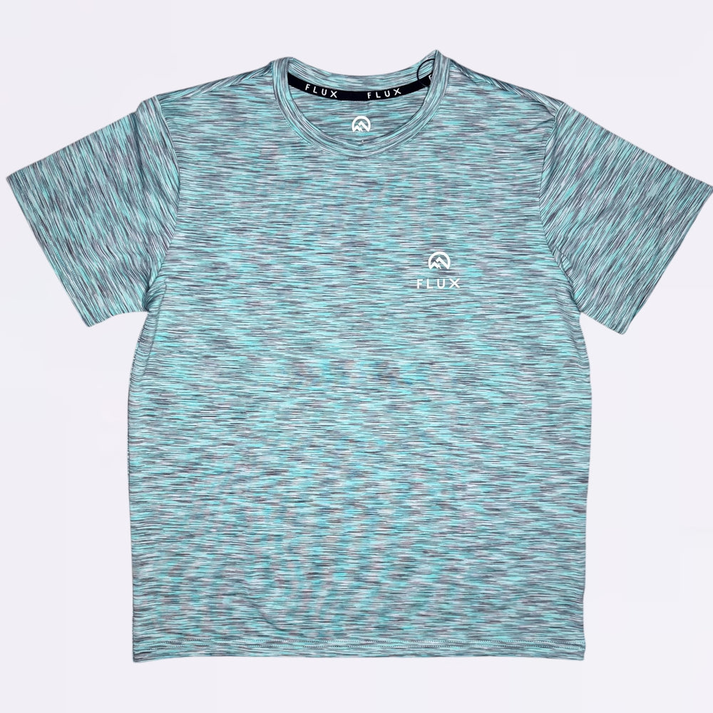 Flux Multi Tee - Silver / Blue