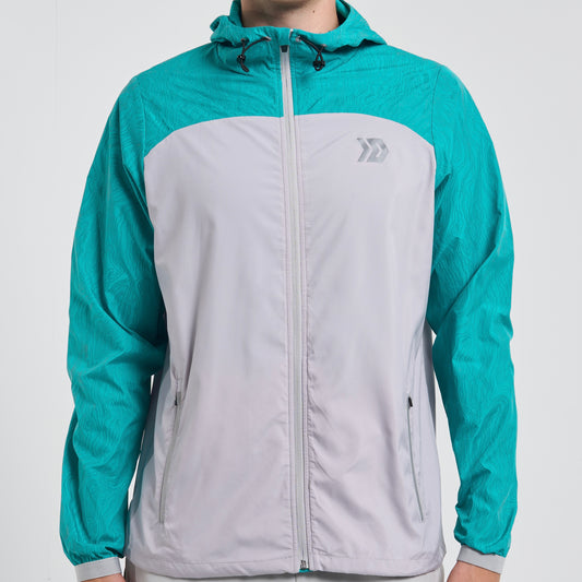 DASH Windrunner - Grey / Mint Green