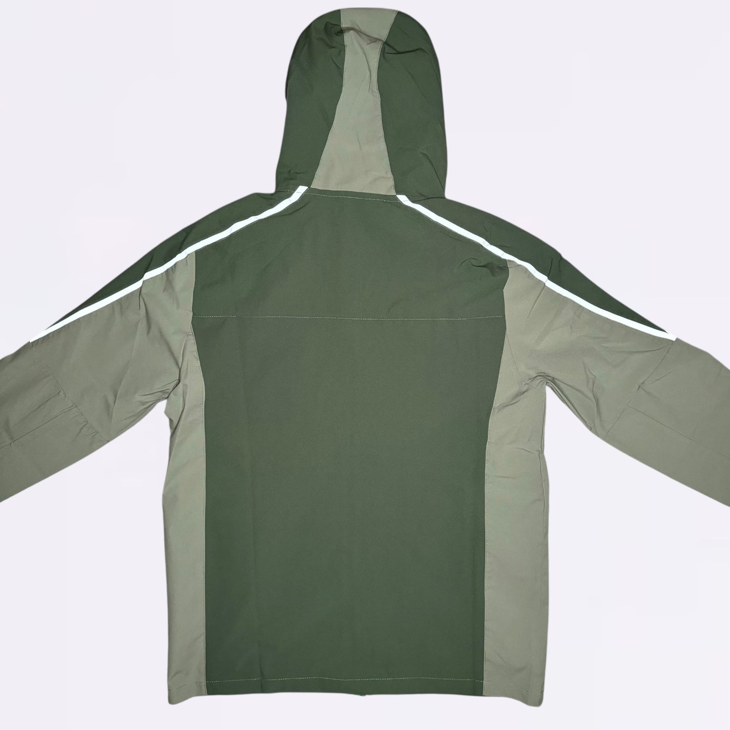 GRIID Reflect Windrunner - Khaki/Forest Green