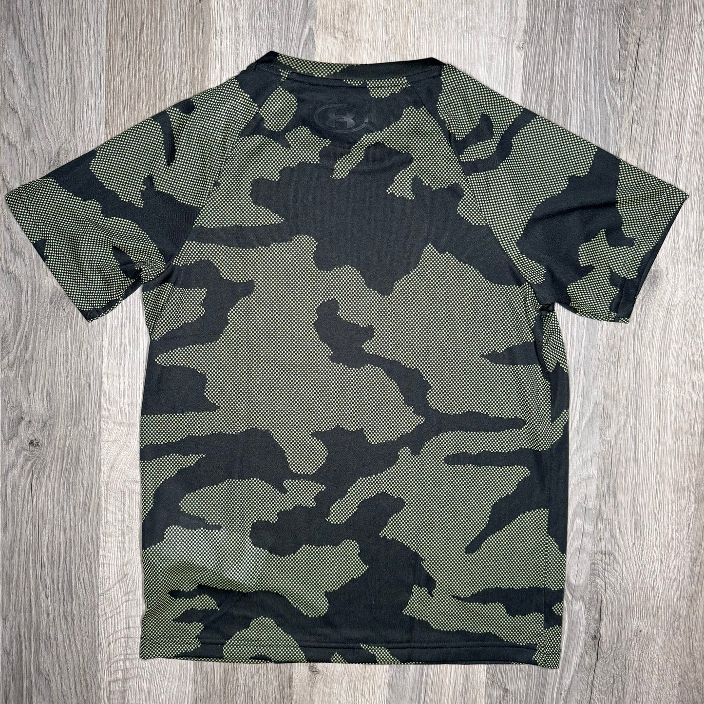 Under Armour Velocity Jacquard Tee Khaki Black (Junior)