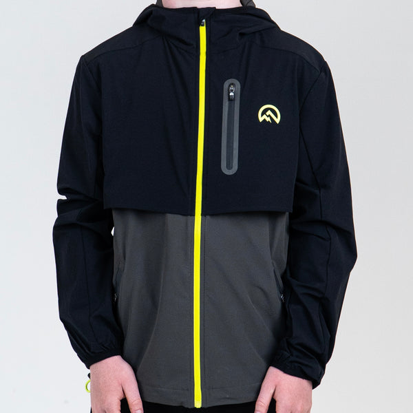 Flux Versatility Jacket - Black / Neon (Junior)
