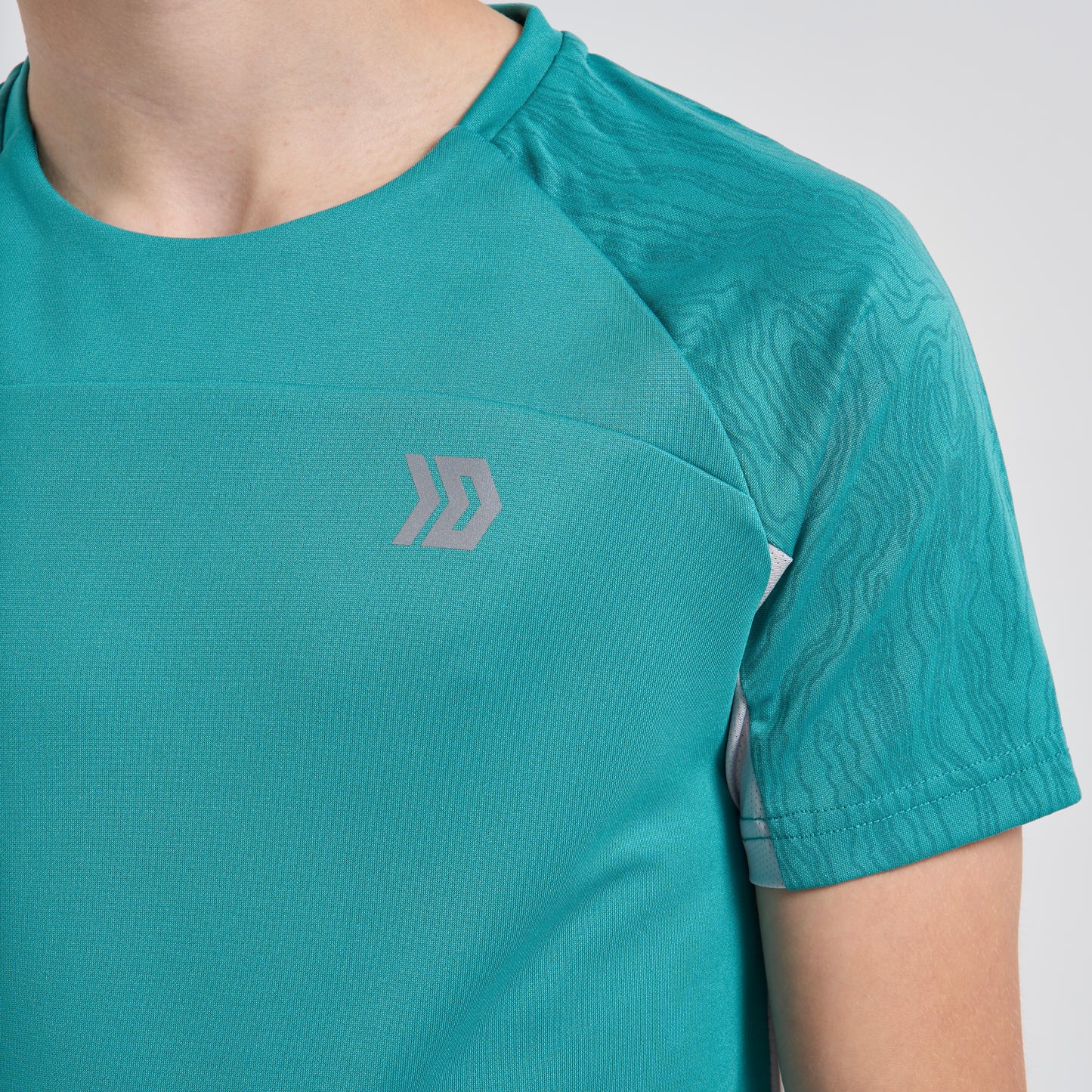 DASH Tee Set - Grey / Mint Green (Junior)