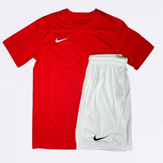 Nike Dri Fit Set - Red / White