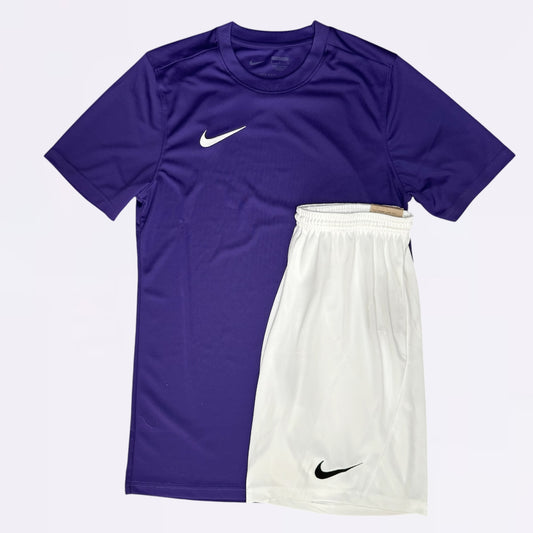 Nike Dri Fit Set - Purple / White