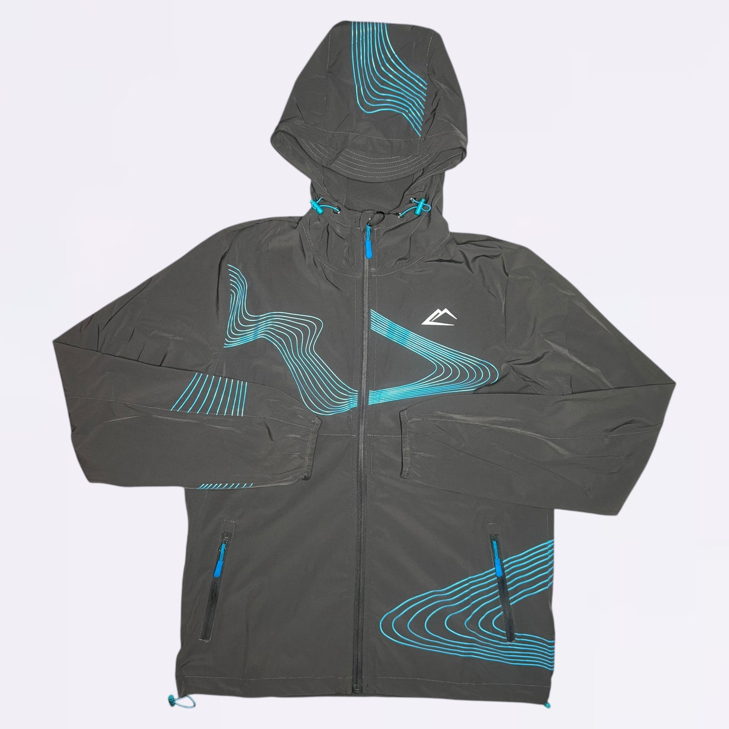 ActiveLine Wave Windrunner  - Grey / Baltic Blue