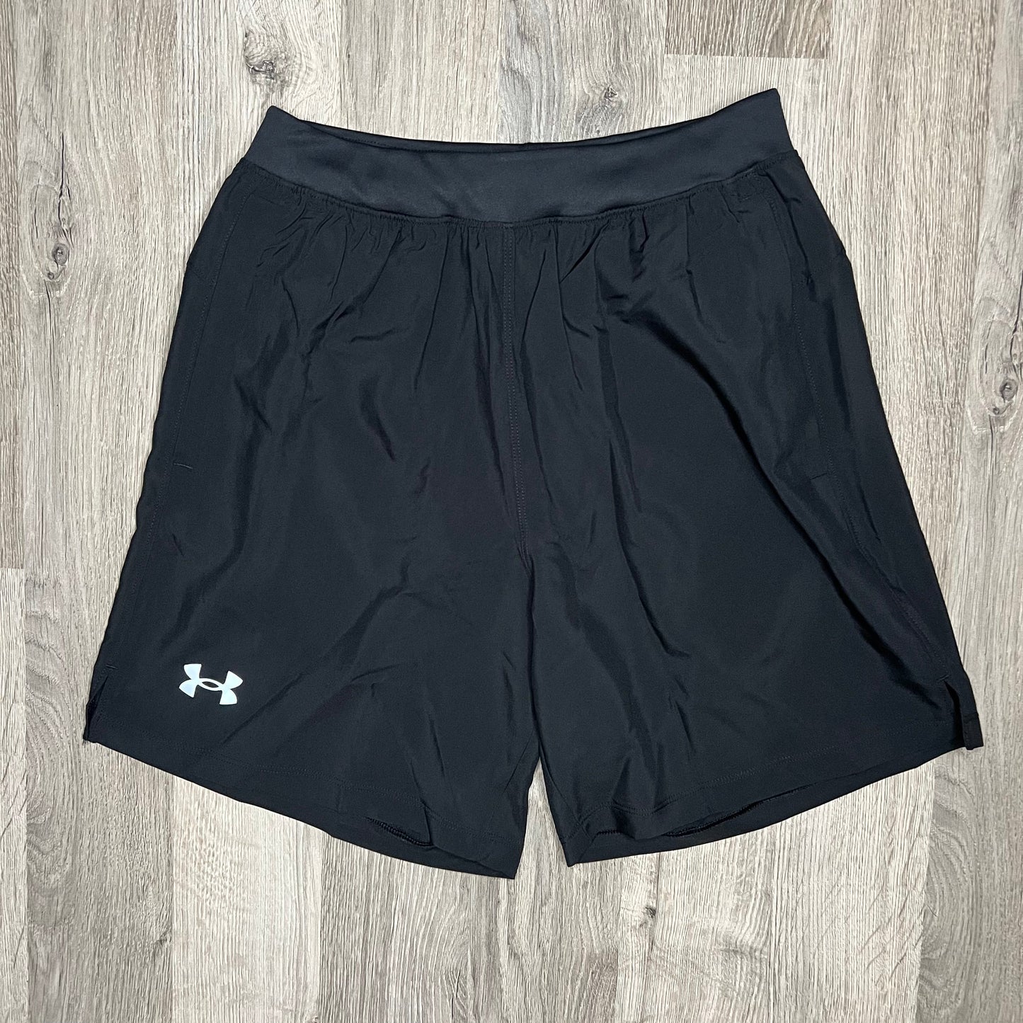 Under Armour Geotessa Set - Tee & Shorts - Orange / Black