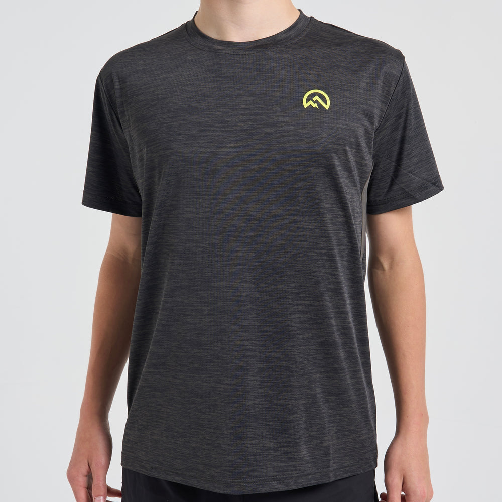 Flux Panel Tee - Black  (Junior)