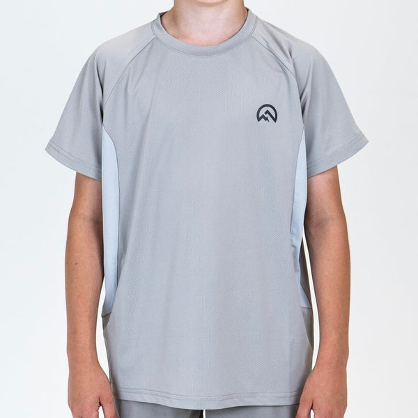 Flux Tech Tee - Grey  (Junior)