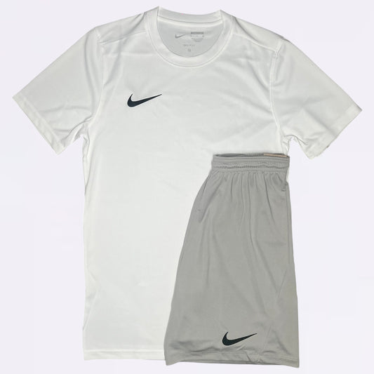 Nike Dri Fit Set - White / Grey