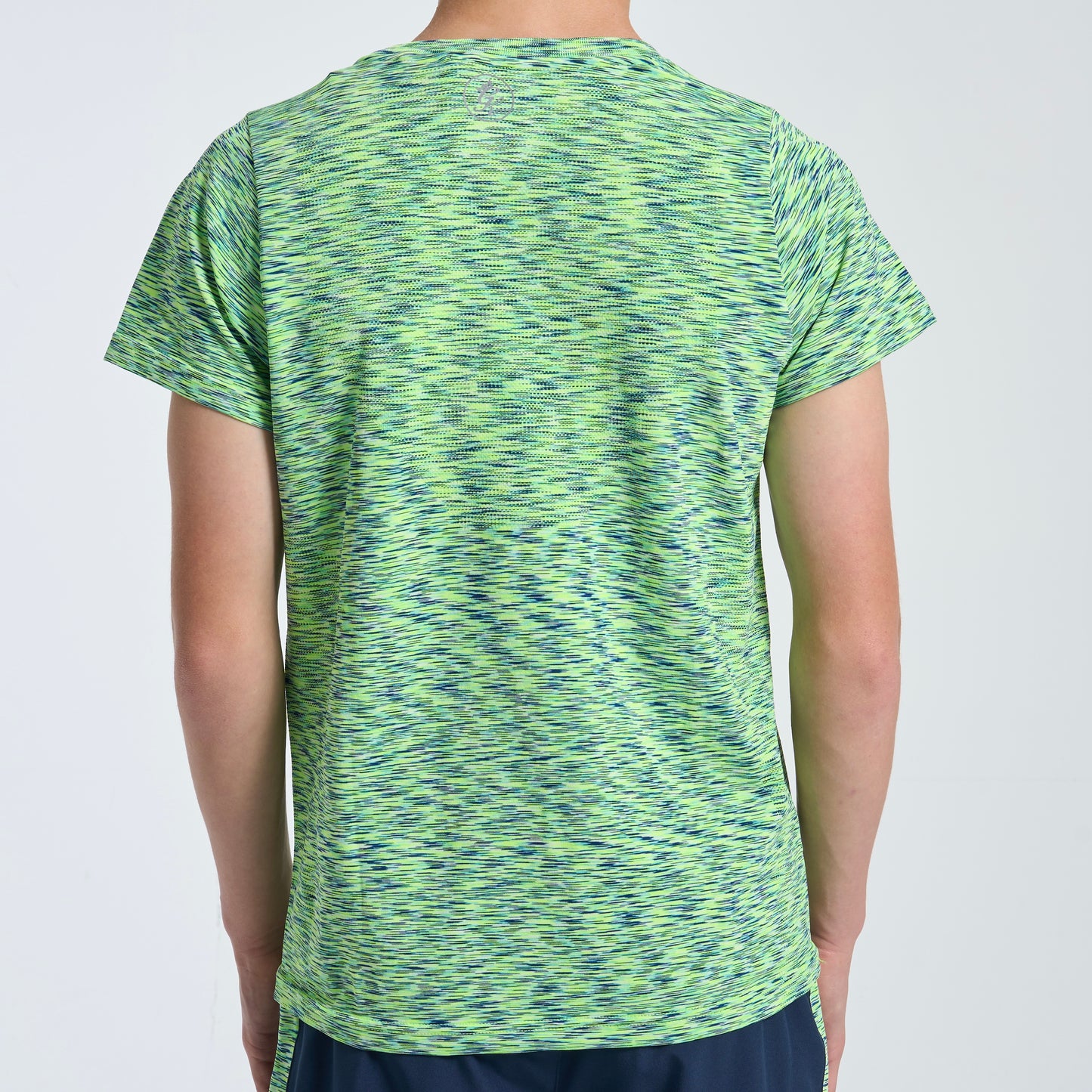GymKing Seamless Space Dye Set - Lime/Navy Grindle (Junior)