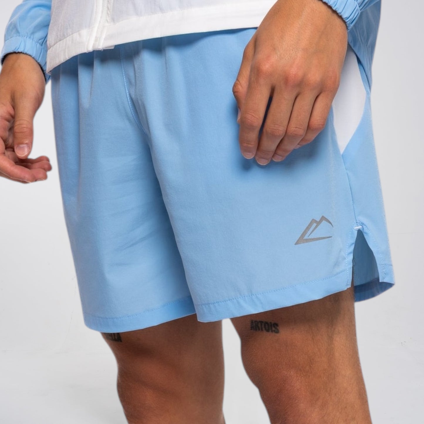 ActiveLine Storm Jacket & Shorts Set - Sky Mist