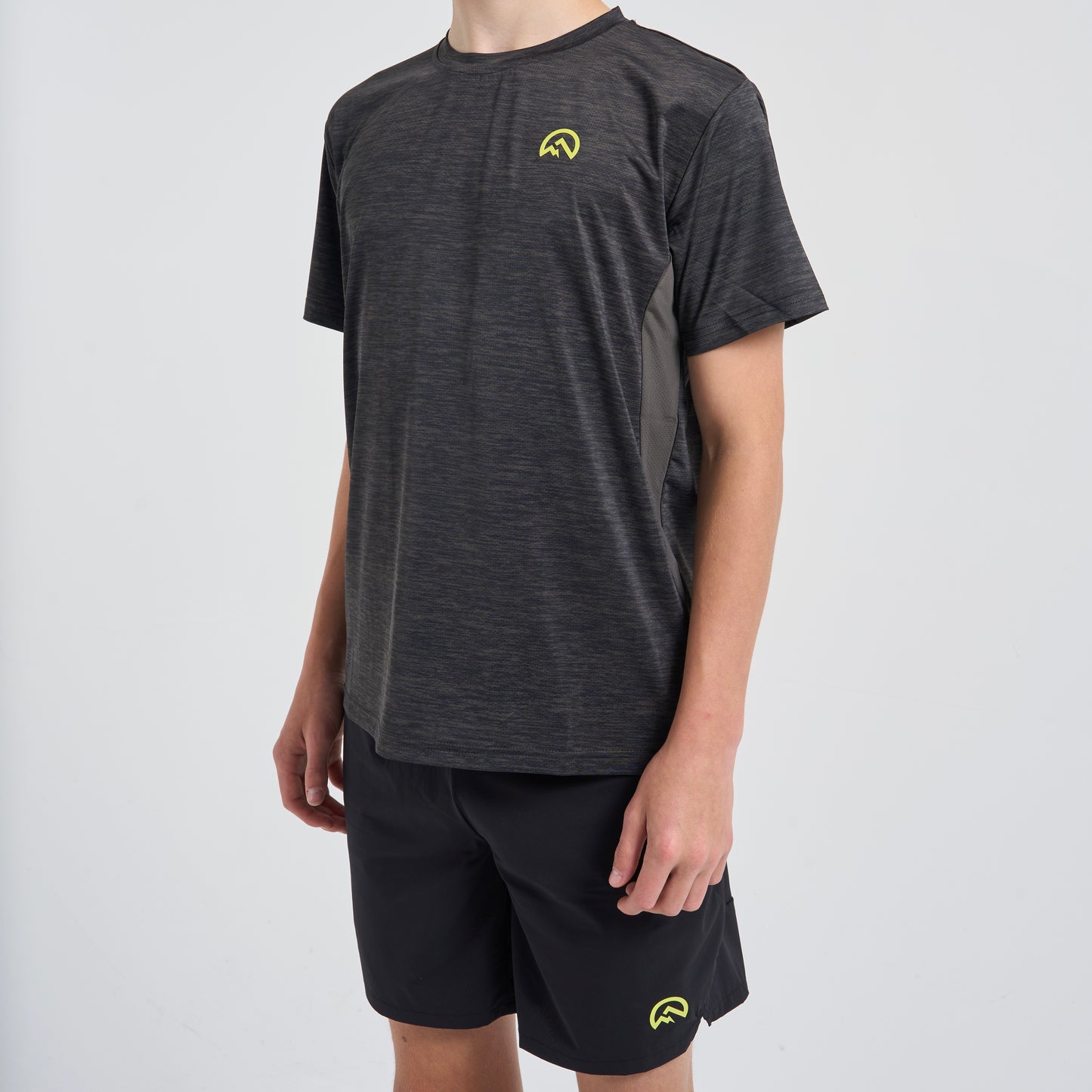 Flux Panel Tee - Black  (Junior)