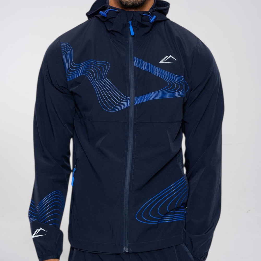 ActiveLine Wave Windrunner  - Navy / Royal Blue