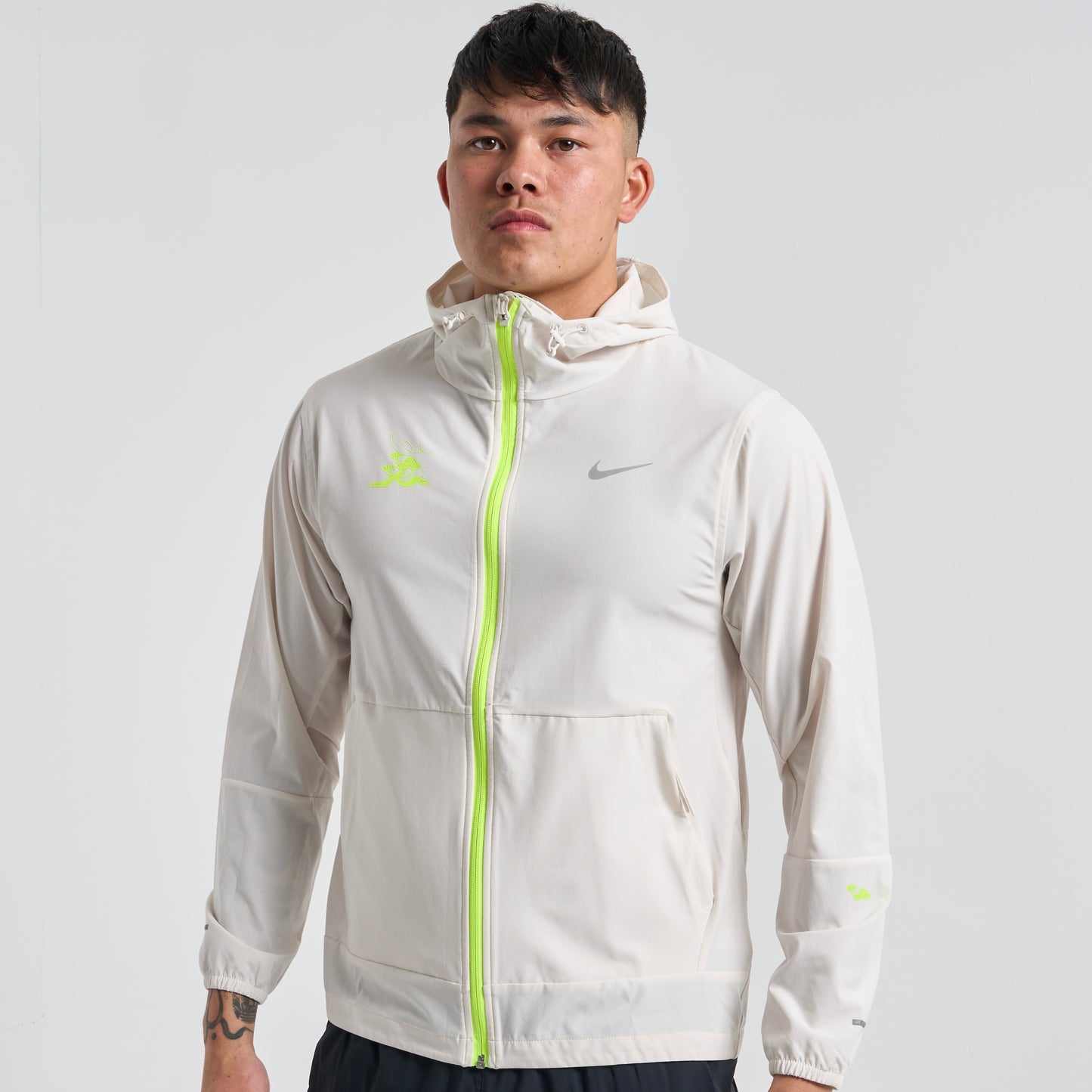 Nike Just Do It Windrunner - White / Neon