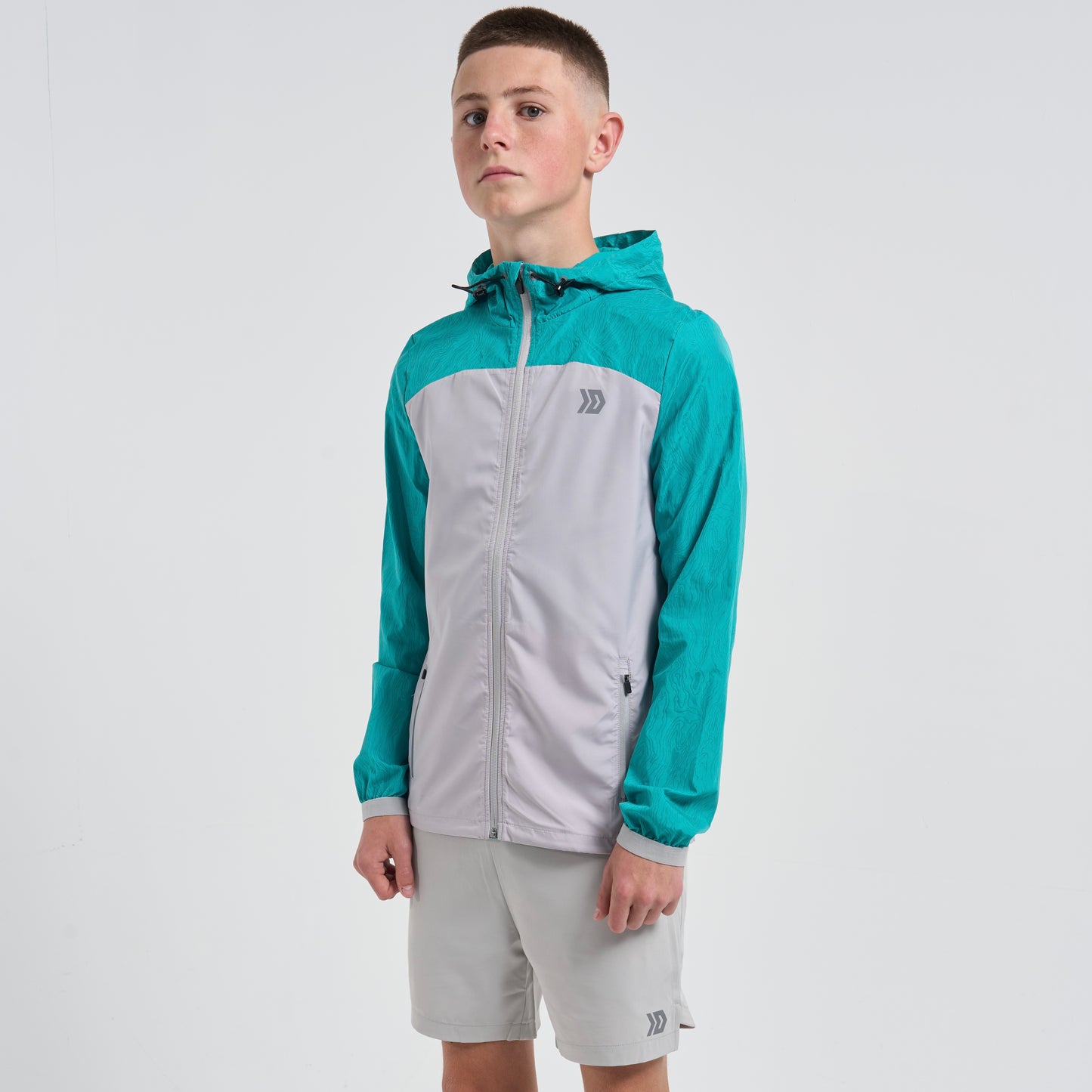 DASH Windrunner - Grey / Mint Green (Junior)