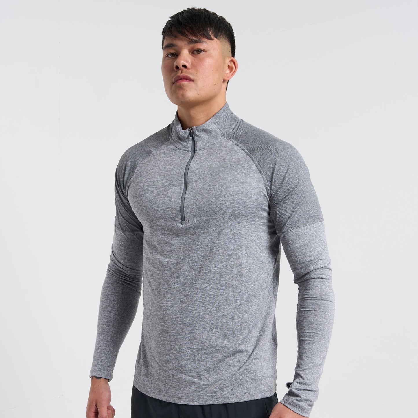 Nike Element 2.0 Half Zip Light Grey