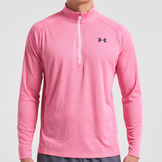 Under Armour Half Zip - Pink Foam
