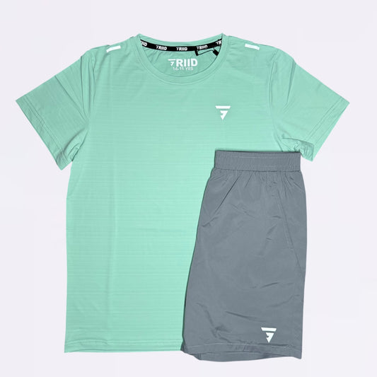 GRIID Flow Set - Green / Grey (Junior)