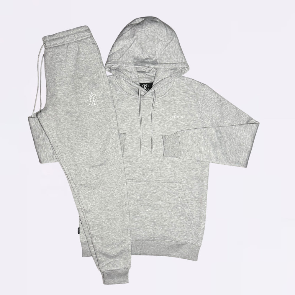GymKing Linear Fundamental Fleece Set - Grey