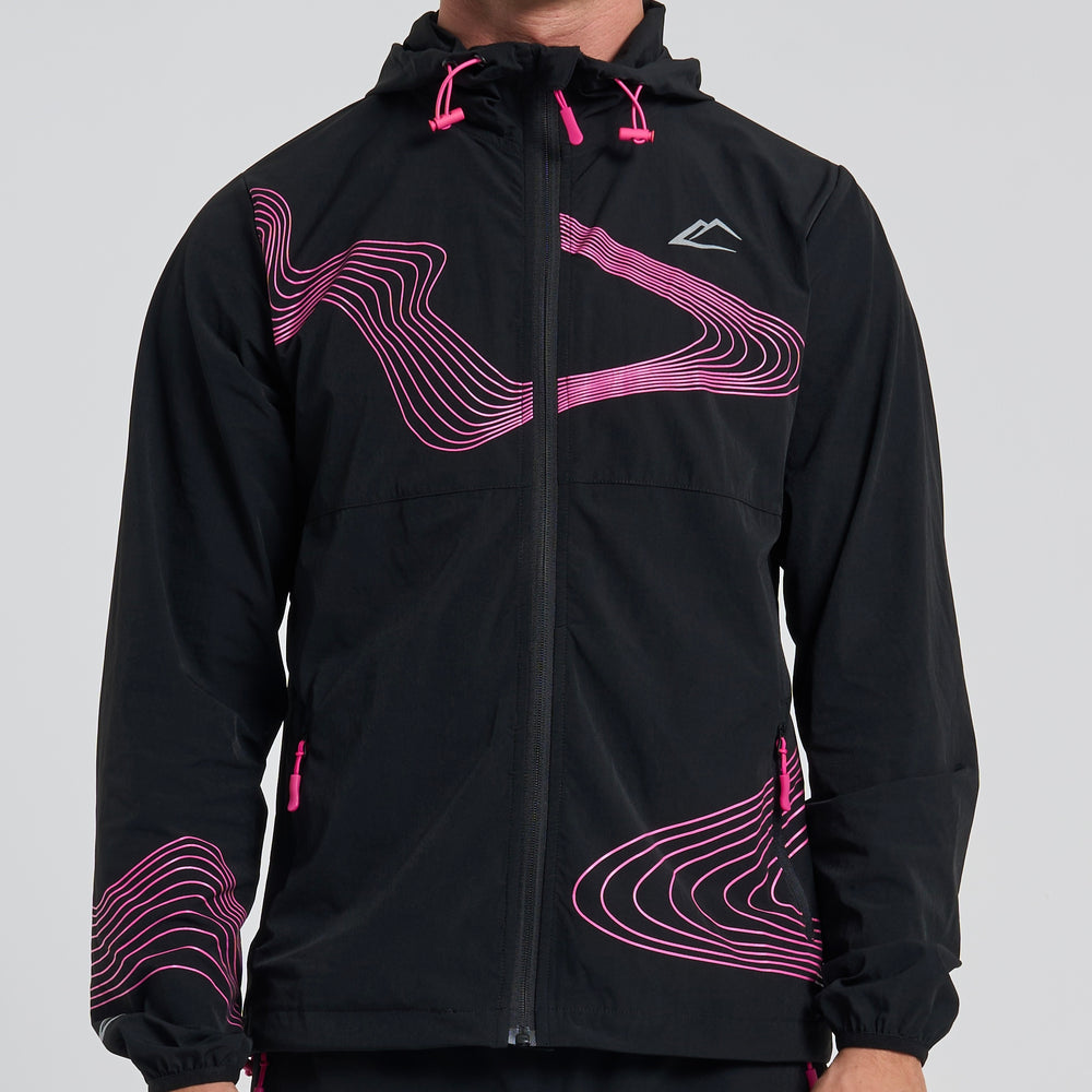 ActiveLine Wave Windrunner  - Black / Pink