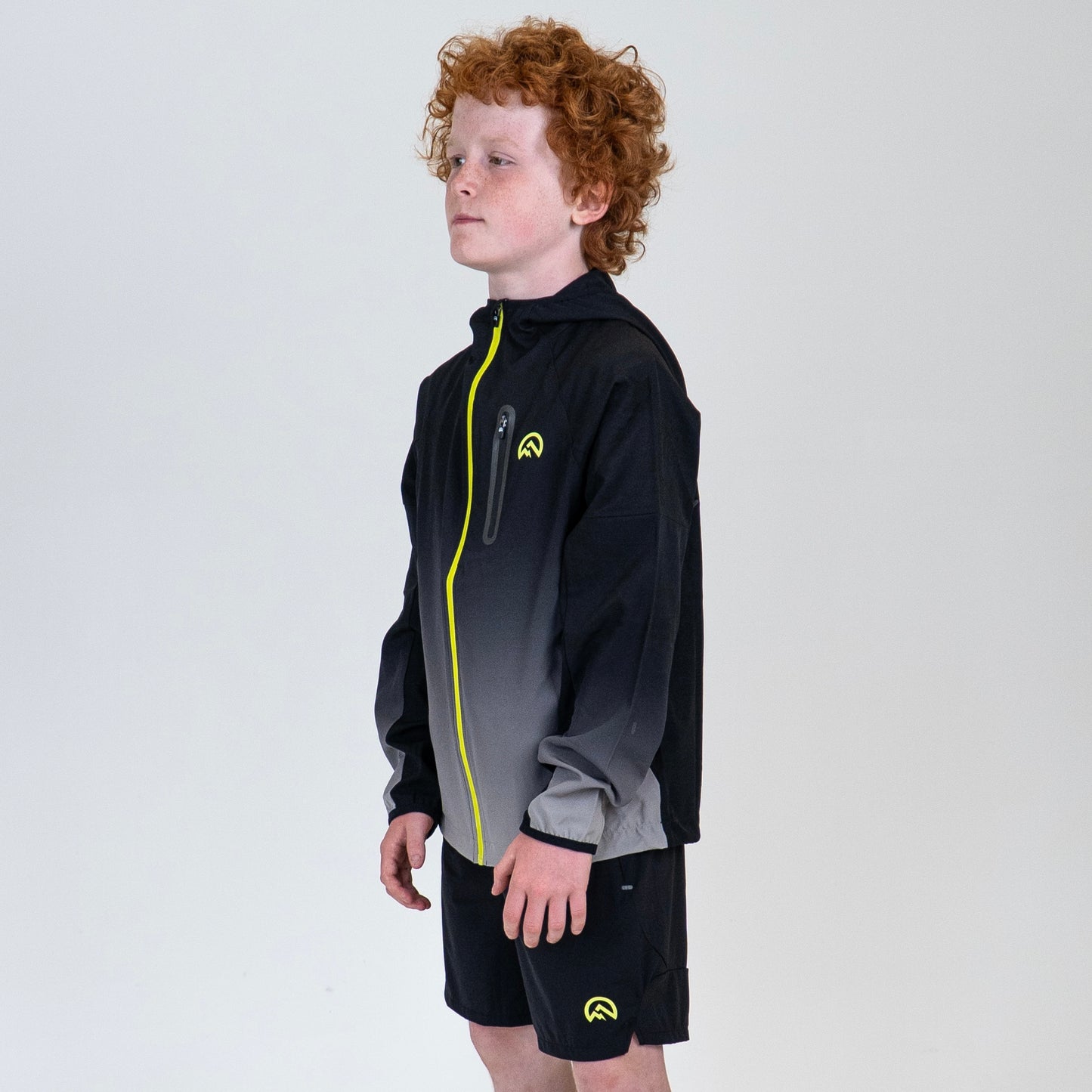 Flux Gradient Set - Black / Grey / Neon (Junior)