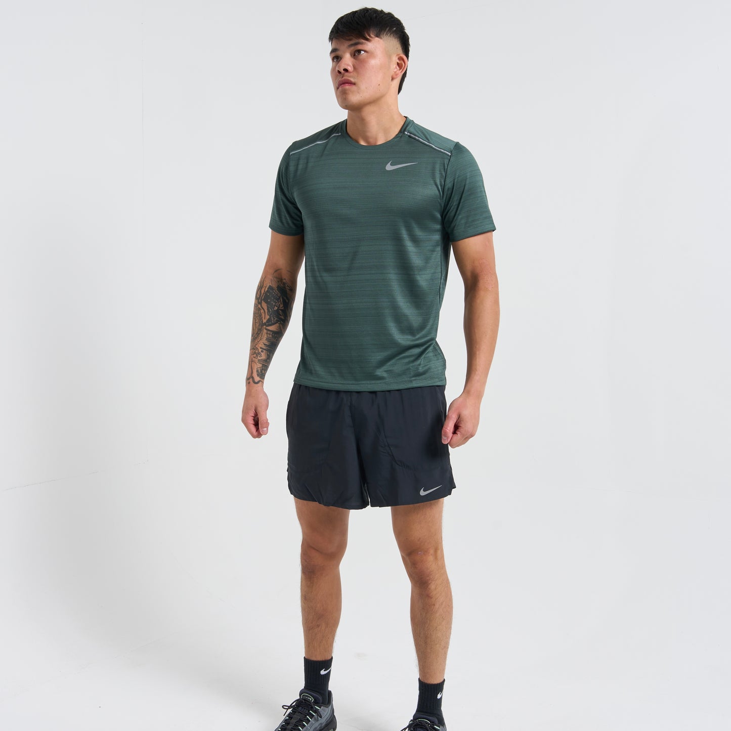 Nike Miler & Challenger Set - Ash Green