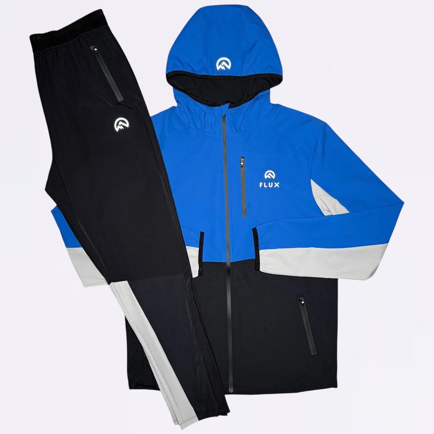 Flux Versatility Set - Jacket & Bottoms - Blue / Black (Junior)