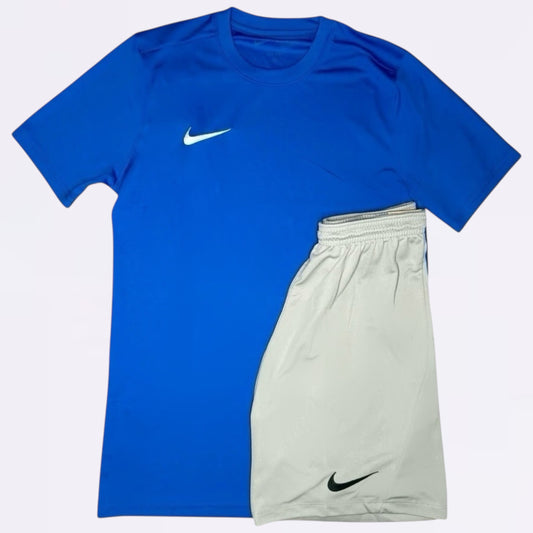 Nike Dri Fit Set - Royal Blue / Grey