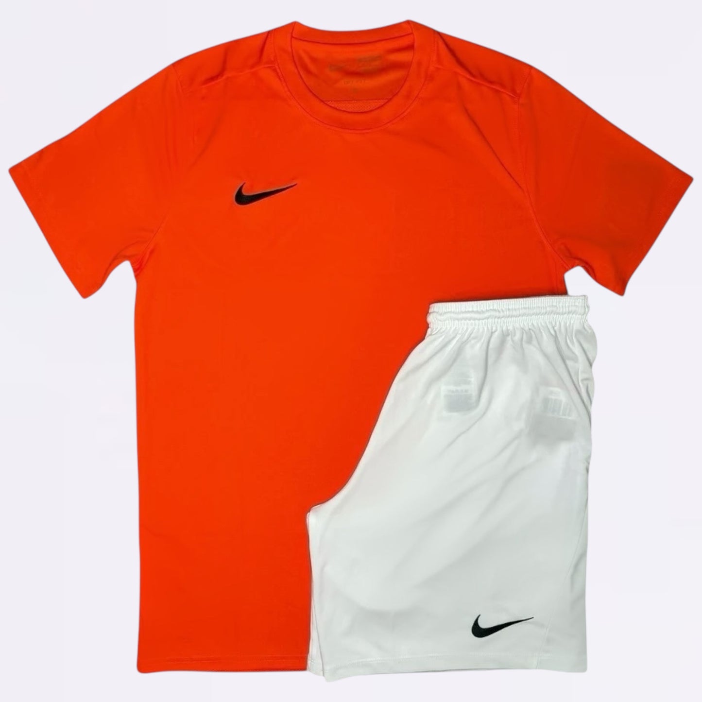 Nike Dri Fit Set - Orange / White (Junior)