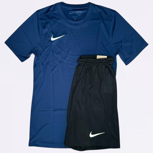 Nike Dri Fit Set - Navy / Black (Junior)